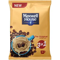 Кавовий напій Maxwell House 3 в 1 SD Original 900 г (50 шт. х 18 г)