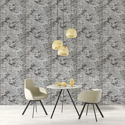 Панель стінова Sticker Wall в рулоні 3D 700мм*3,08м*3мм Чорний мармур - мініатюра 6