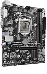 Материнська плата ASRock B85M-HDS LGA 1150 (B85M-HDS) Б/В - мініатюра 2