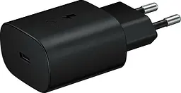 Мережевий зарядний пристрій Samsung 25W PD Power Adapter (with Type-C cable) Black (EP-TA800XBEGRU) - мініатюра 2