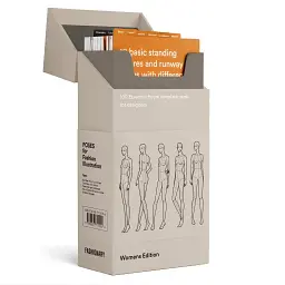 Poses for Fashion Illustration (Card Box) - мініатюра 6