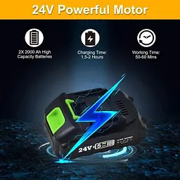 Акумуляторний тример-кущоріз 21V Потужний XPRO 21В (46377-_1145) - миниатюра 9