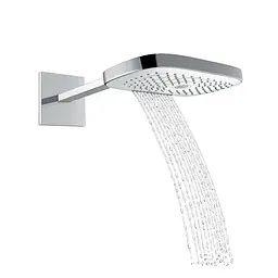 Верхній душ Hansgrohe Raindance Select E 300 3jet з тримачем хром білий 26468400, Хром - мініатюра 2