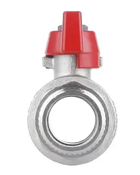 Кран кульовий Thermo Alliance Forte 1" ВЗ прямий, PN40, метелик SF607W25 - мініатюра 3