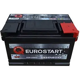 Автомобільний акумулятор EUROSTART 6СТ-74Ah АзЕ 700A (EN) 574014070