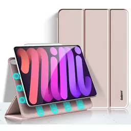 Чохол до планшета BeCover Magnetic Apple iPad mini 6 2021 Pink (706840) - мініатюра 3