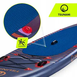 Надувна SUP дошка TSUNAMI 350 см із веслом Wave T05 (P-5907739314246) - мініатюра 3