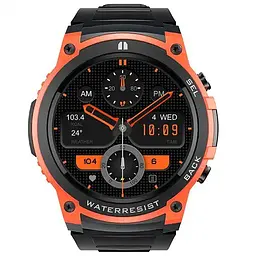 Розумний смарт-годинник Smart Watch DM55 AMOLED Full HD з Bluetooth-дзвінками та 20+ спортивними режимами Помаранчевий - мініатюра 2