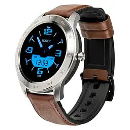 Смарт-годинник Gelius Pro GP-L3 (URBAN WAVE 2020) (IP68) Silver/Dark Brown