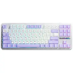 Клавіатура Aula F87 keycap KRGD Blue USB UA White (6948391202464)