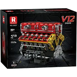 Конструктор Reobrix Двигун V12 Engine (33017) [171939] - мініатюра 4