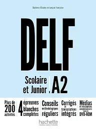 DELF A2 scolaire et junior Nouvelle Edition/ Livre + + DVD-ROM (audio et video)