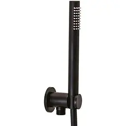 Душовий гарнітур Paffoni Light ZDUP 094 NO, Чорний матовий