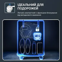 Бритва електр. для голови роторна Gentle Bald, бритв.головок-5 ROWENTA teh0026195 - мініатюра 9