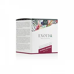 Масажна свічка Exotiq Massage Candle Bamboe Orchideeen 60 мл - мініатюра 4