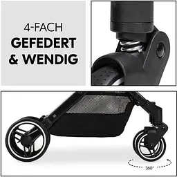Коляска прогулянкова Hauck Travel N Care Plus Black (16018-3) - мініатюра 5