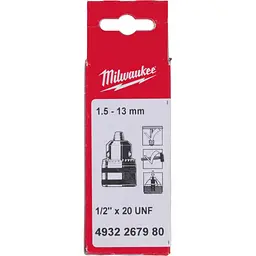 Патрон Milwaukee під ключ 1,5-13 1/2"х20 (4932267980) - мініатюра 2