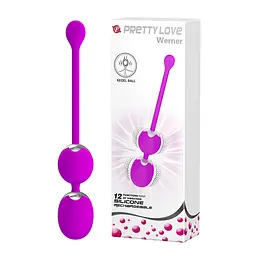 Вагінальні кульки Pretty love Werner USB 12 function PRETTY LOVE BI-014548 99015 - мініатюра 1