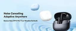 Навушники бездротові Baseus EP10 Pro ANC LDAC чорні - мініатюра 10