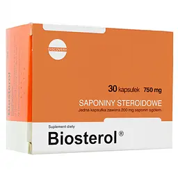 Стимулятор тестостерону Biosterol, 30 капсул Megabol fit0023671