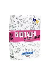 Настільна гра Strateg "Відпадні мемчики" Strateg 30630 ЦБ-00299852