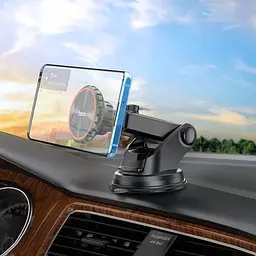 Тримач HOCO City center console magnetic car holder CA98 - мініатюра 3