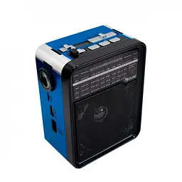 Радіоприймач з USB-виходом GOLON RX-9100 Чорний із синій - мініатюра 2