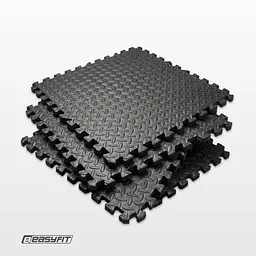 Татамі мат EasyFit SwallowTail 4 шт (60х60х1 см) пазл хвіст ластівки з бортиком - мініатюра 7
