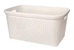 Кошик Diomedea без кришки з рамкою молочний 595 x 405 x 280 мм 50 л (К2-010) - мініатюра 2