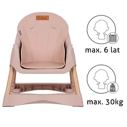 Стільчик для годування Kidwell KARIMI Pink - мініатюра 4