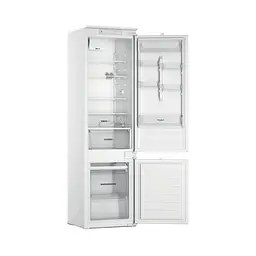 Холодильник Whirlpool вбудований з нижньою морозильною камерою 193,5x54х54.5, холод.відд.-221л, мороз.відд.-79л, 2дв., А++, ST, інв., білий - мініатюра 3