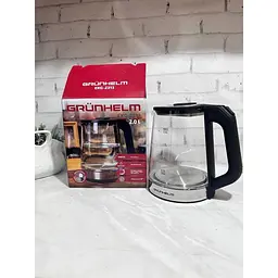 Електрочайник дисковий скляний Grunhelm EKG-2313 2л 1800 Вт - мініатюра 10