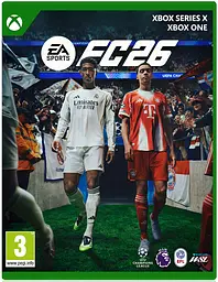 Гра Sony PlayStation консольна Xbox Series X EA Sports FC 26, BD диск
