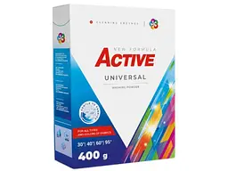 Пральний порошок ACTIVE 400 г Universal з ароматом свіжості