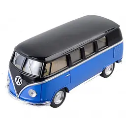 Модель автобус KT5376W Volkswagen T2 BUS Синій Kinsmart