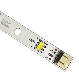 Лампочка 1629348 (плата підсвічування BCD-630WT) DC12V 1.25W для холодильника Gorenje Hisense CQC14134104969 (3121903950) - мініатюра 3