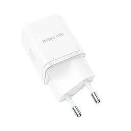 МЗП Borofone BN7 PD20W+QC3.0 (1USB-A/1C) White - мініатюра 4