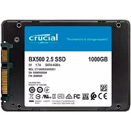 SSD накопичувач Crucial BX500 1TB (CT1000BX500SSD1) [119376] - мініатюра 5