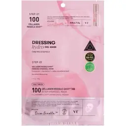  Двоетапна маска для обличчя VT Cosmetics Collagen Reedle Shot 100 2Step Mask  - мініатюра 2