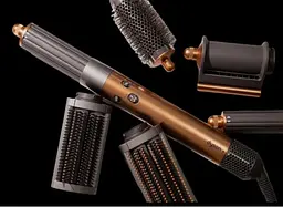 Мультистайлер Dyson Airwrap Co-anda2x Multi Hair Styler Straight+Wavy Amber Silk (143034-01) - мініатюра 4