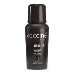 Крем-паста для взуття Coccine Nero, чорна, 75 мл — відновлення кольору та блиску шкіри