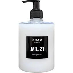 Зволожуючий крем-гель для душу JAR №21 vanilla від honest products, 500мл