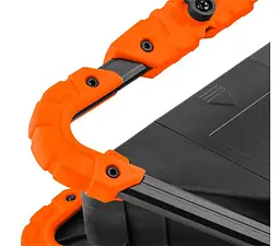 Neo Tools Прожектор на батарейках, трикутний, ААх4, 22x220x45мм , 800лм, 10Вт, 3 функції освітлення, біле/червоне світло - мініатюра 7