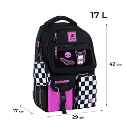 Рюкзак Kite Education teens 2 відділення 7 кишень №HK25-2587M-2 - мініатюра 2