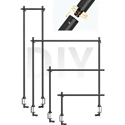 Штатив-тримач Ulanzi Vijim Multifunction Photo Studio Stand UV-2957 LS15 Black - мініатюра 9