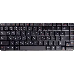 Клавiатура для ноутбука LENOVO G460, G465 чoрний (KB310787)