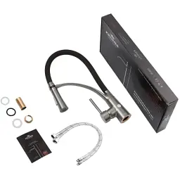 Змішувач Kroner Ersel-GRP03393BLK (CV033800) - мініатюра 8