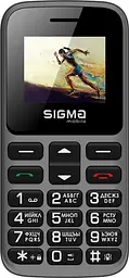 Мобільний телефон Sigma Comfort 50 HIT2020 Grey (4827798120927)