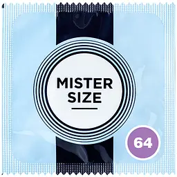Презервативи різного розміру Mister Size, 64 мм