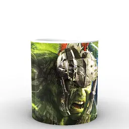 Кухоль GeekLand Халк Hulk шолом HU.02.023 330 мл білий - мініатюра 2